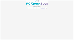 Desktop Screenshot of pcquickbuys.com